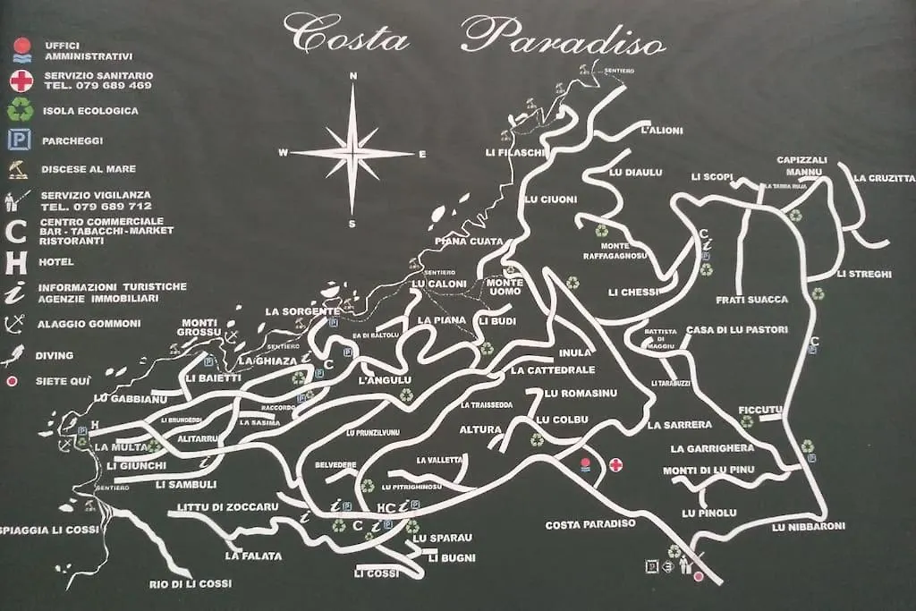 Apartman Casa Terrazzo B1.16, Costa Paradiso, Gallura Olaszország